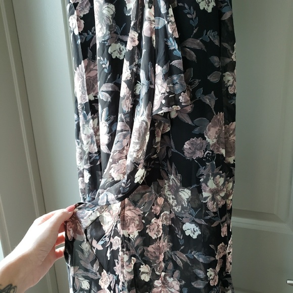 Nasty Gal Floral Off the Shoulder Maxi Dress - Picture 6 of 8